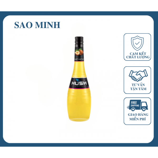 Syrup Hạt Dẻ - Hush 750ml